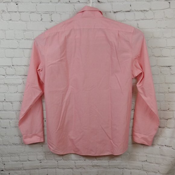 LL Bean Pink Button Down Long Sleeve Shirt Size XL - Picture 2 of 5